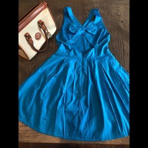 👗 Flirty & Fun Blue Dress w/ Bow